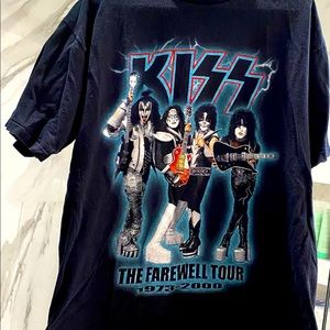 Concert T-shirt from when they were retiring ;)